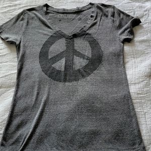 L.O.L. Vintage peace sign shirt